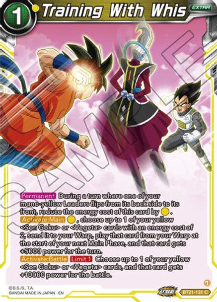 Training With Whis - BT21-131 C - Z04 Wild Resurgence