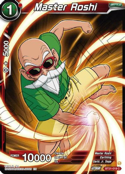 Master Roshi - BT21-019 C - Z04 Wild Resurgence (Foil)