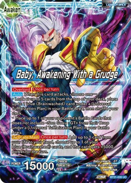 Baby, Awakening With a Grudge - BT21-035 UC - Z04 Wild Resurgence