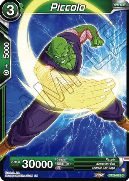 Piccolo - BT21-083 C - Z04 Wild Resurgence