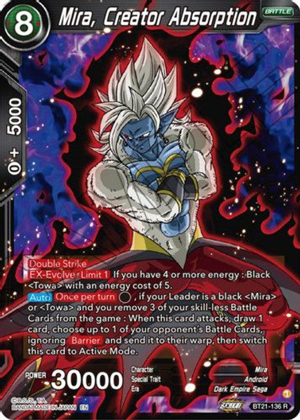 Mira, Creator Absorption - BT21-136 R - Z04 Wild Resurgence