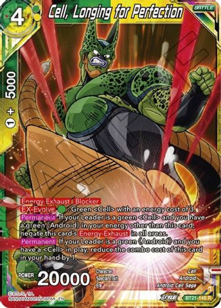 Cell, Longing for Perfection - BT21-146 R - Z04 Wild Resurgence