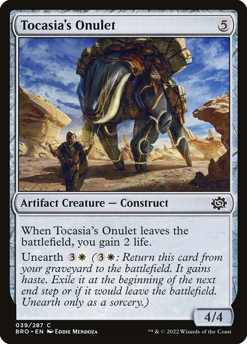 Tocasia's Onulet - The Brothers' War BRO - NM - 039 C