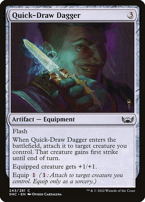 Quick-Draw Dagger - Streets of New Capenna SNC - NM - 243 C