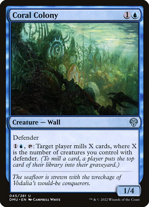 Coral Colony - Dominaria United DMU - NM - 045 U