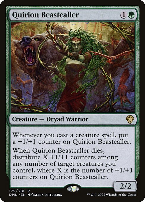 Quirion Beastcaller - Dominaria United DMU - NM - 175 R