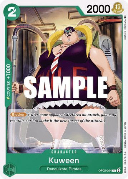 Kuween - OP05-024 C - OP05 Awakening of the New Era - NM - One Piece Card Game