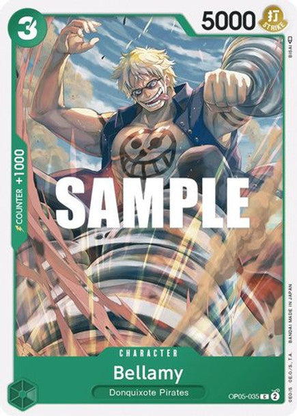 Bellamy - OP05-035 C - OP05 Awakening of the New Era - NM - One Piece Card Game