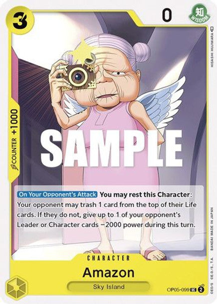 Amazon - OP05-099 UC - OP05 Awakening of the New Era - NM - One Piece Card Game