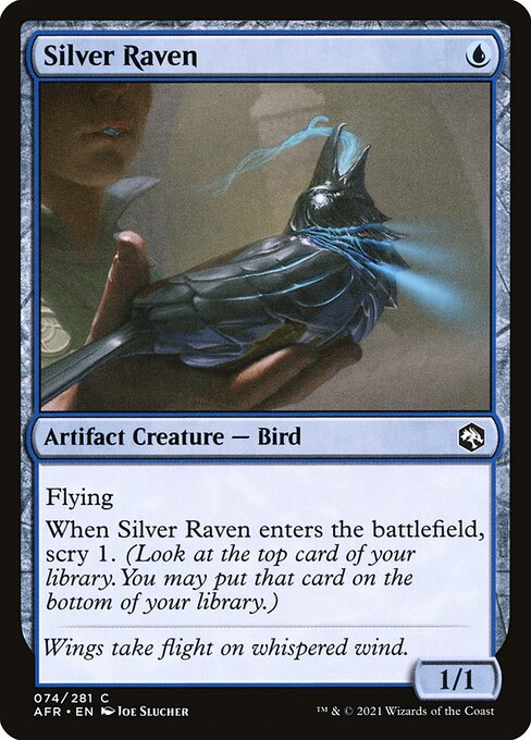 Silver Raven - Adventures in the Forgotten Realms AFR - NM - 074 C