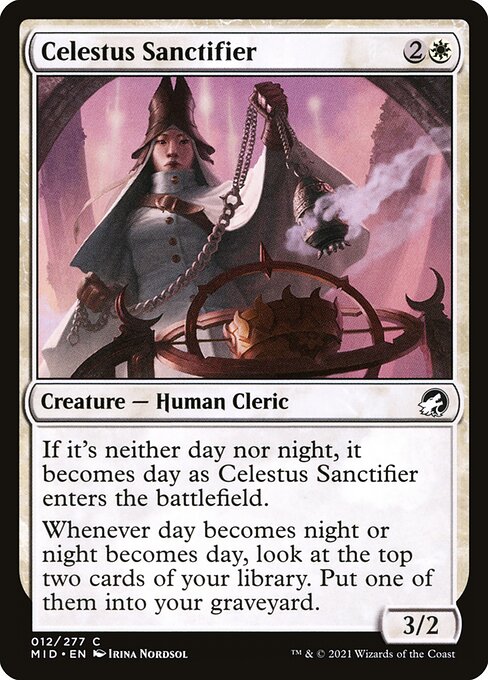 Celestus Sanctifier - Innistrad: Midnight Hunt MID - NM - 012 C