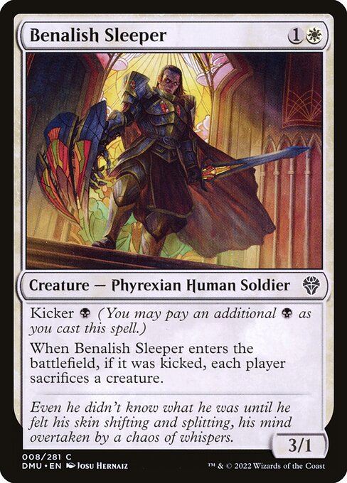 Benalish Sleeper - Dominaria United DMU - NM - 008 C