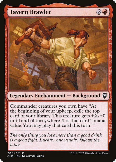 Tavern Brawler - Battle for Baldur's Gate CLB - NM - 200 C