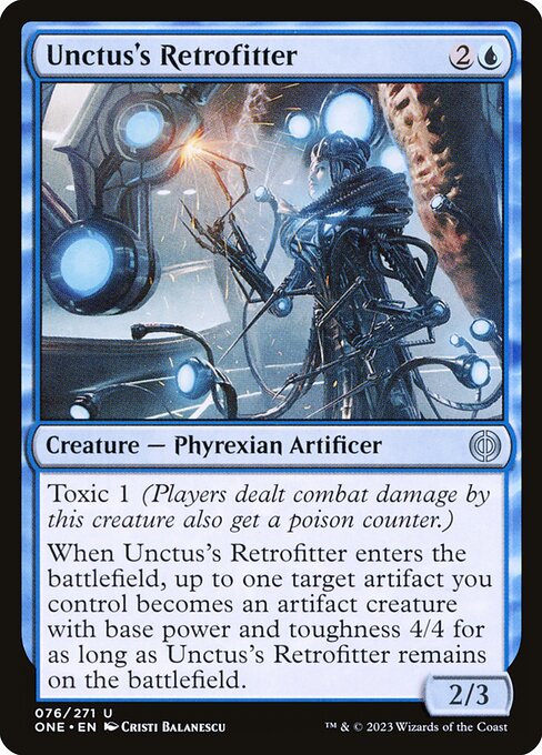 Unctus's Retrofitter - Phyrexia: All Will Be One ONE - NM - 076 U