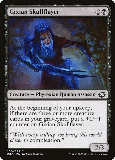 Gixian Skullflayer - The Brothers' War BRO - NM - 100 C