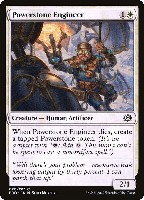 Powerstone Engineer - The Brothers' War BRO - NM - 020 C