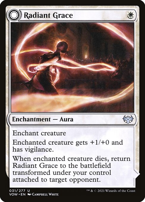 Radiant Grace // Radiant Restraints - Innistrad: Crimson Vow VOW - NM - 031 U