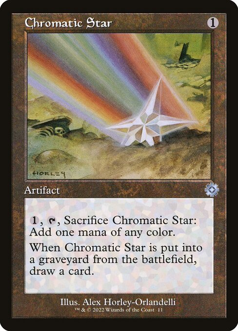 Chromatic Star - The Brothers' War BRR - NM - 011 (Retro Frame)