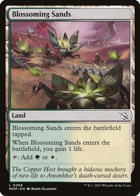 Blossoming Sands - March of the Machine MOM - NM - 0268 L