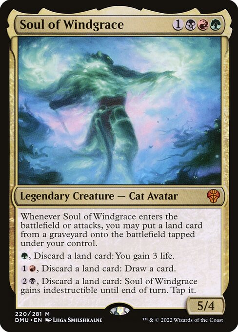 Soul of Windgrace - Dominaria United DMU - NM - 220 M