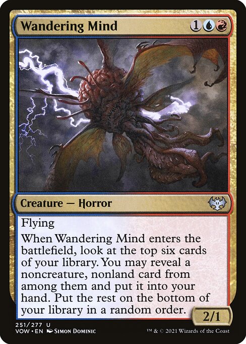 Wandering Mind - Innistrad: Crimson Vow VOW - NM - 251 U