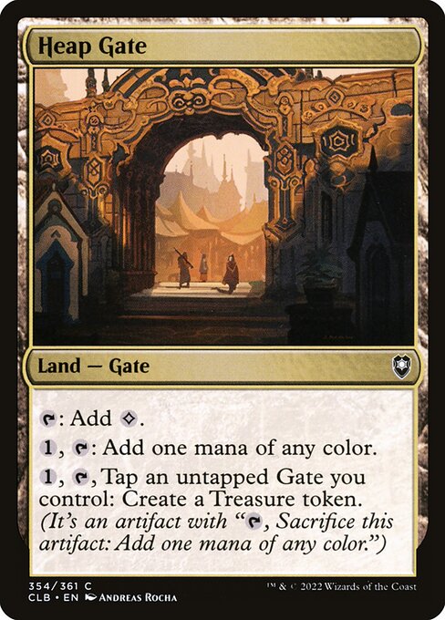 Heap Gate - Battle for Baldur's Gate CLB - NM - 354 C (Foil)