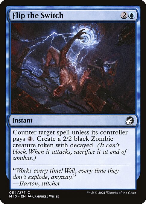 Flip the Switch - Innistrad: Midnight Hunt MID - NM - 054 C