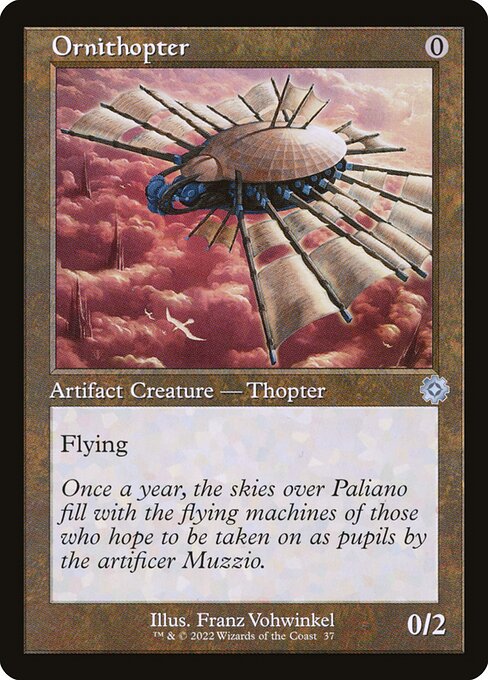 Ornithopter - The Brothers' War BRR - NM - 037 (Retro Frame)