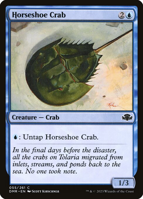 Horseshoe Crab - Dominaria Remastered DMR - NM - 055 C