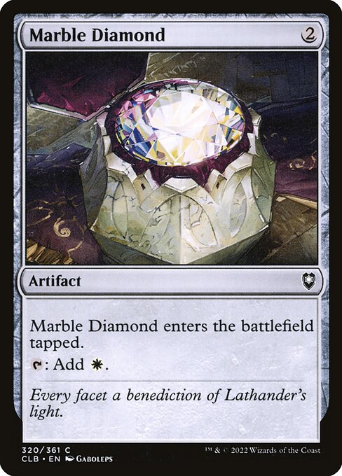 Marble Diamond - Battle for Baldur's Gate CLB - NM - 320 C