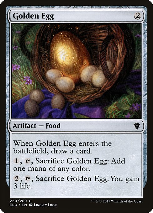 Golden Egg - Throne of Eldraine ELD - NM - 220 C