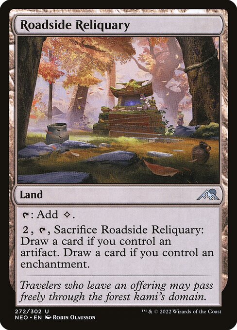 Roadside Reliquary - Kamigawa: Neon Dynasty - NM - 272 U