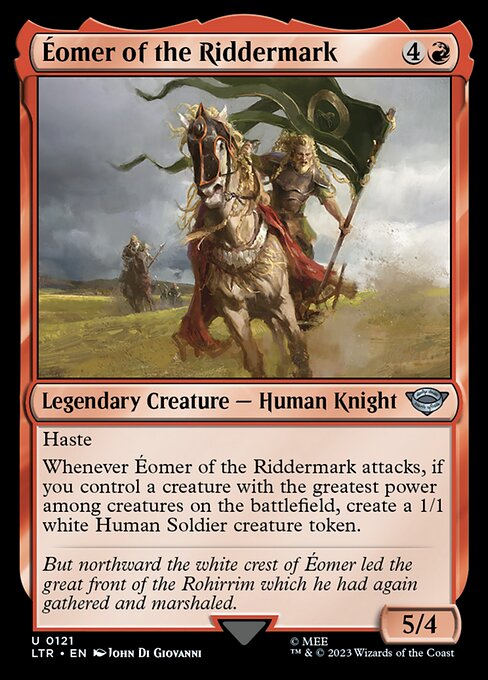 Éomer of the Riddermark - The Lord of the Rings: Tales of Middle-earth LTR - NM - 0121 U