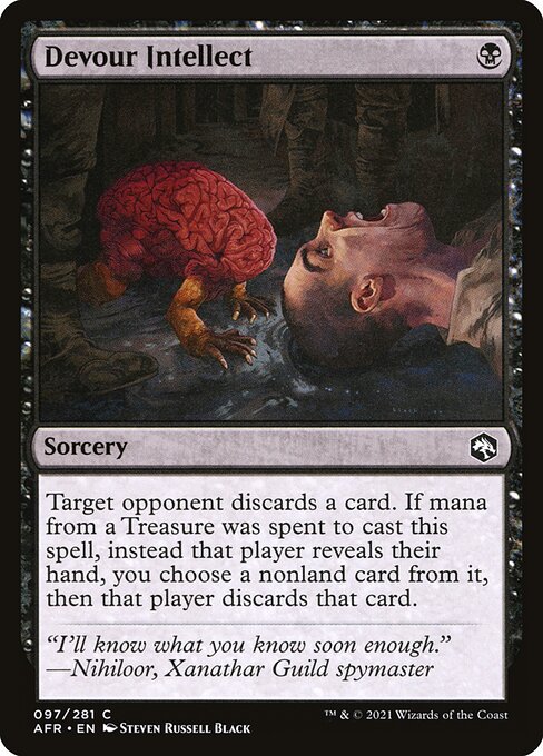 Devour Intellect - Adventures in the Forgotten Realms AFR - NM - 097 C