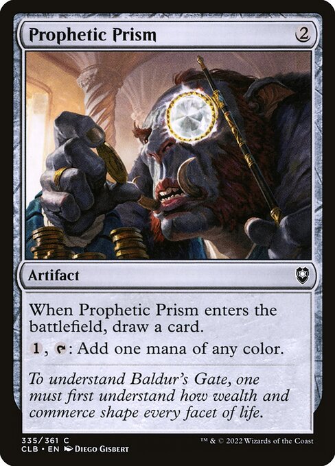 Prophetic Prism - Battle for Baldur's Gate CLB - NM - 335 C