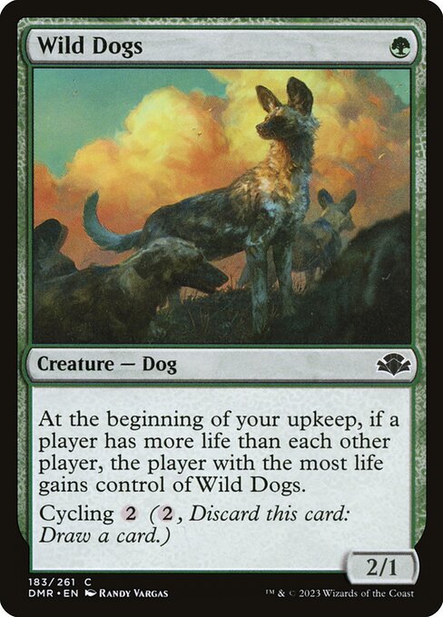 Wild Dogs - Dominaria Remastered DMR - NM - 183 C