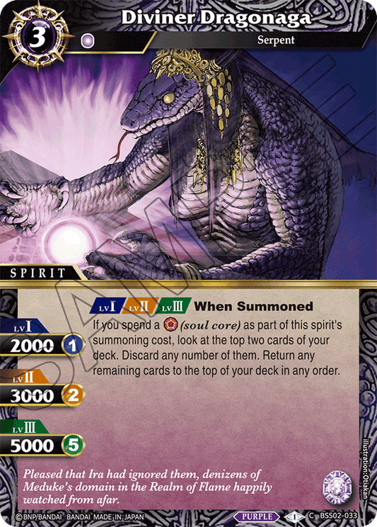 Diviner Dragonaga - C BSS02-033 - False Gods