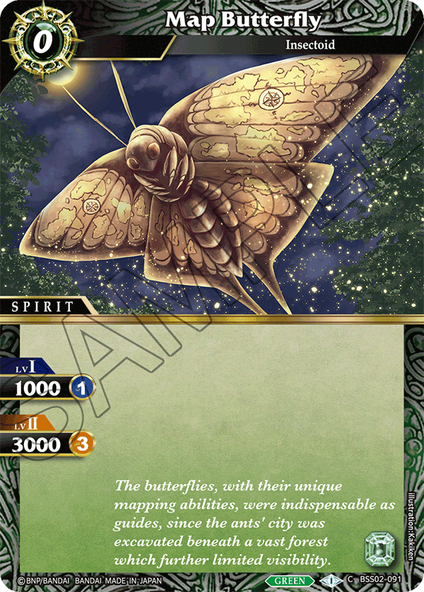 Map Butterfly - C BSS02-091 - False Gods (Foil)