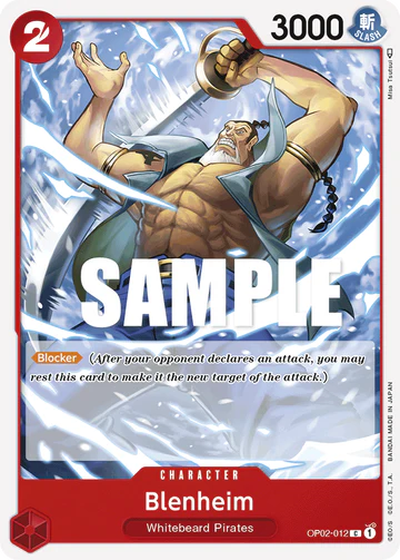 Blenheim - OP02-012 C - OP02 Paramount War - One Piece Card Game