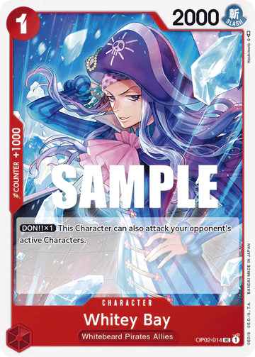 Whitey Bay - OP02-014 UC - OP02 Paramount War - One Piece Card Game