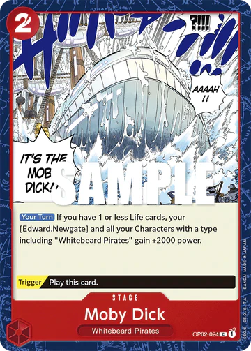 Moby Dick - OP02-024 C - OP02 Paramount War - One Piece Card Game