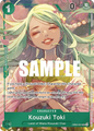 Kouzuki Toki - OP02-031 UC - OP02 Paramount War - One Piece Card Game (Box Topper)