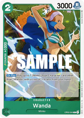 Wanda - OP02-044 C - OP02 Paramount War - One Piece Card Game