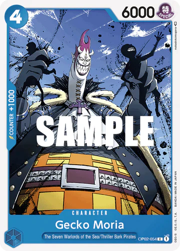 Gecko Moria - OP02-054 C - OP02 Paramount War - One Piece Card Game