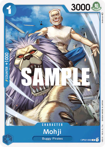 Mohji - OP02-060 C - OP02 Paramount War - One Piece Card Game