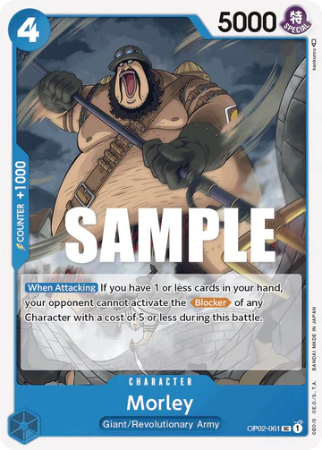 Morley - OP02-061 UC - OP02 Paramount War - One Piece Card Game