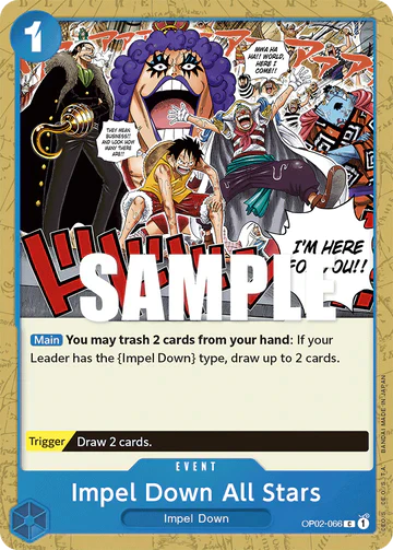 Impel Down All Stars - OP02-066 C - OP02 Paramount War - One Piece Card Game