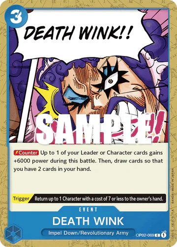 DEATH WINK - OP02-069 C - OP02 Paramount War - One Piece Card Game