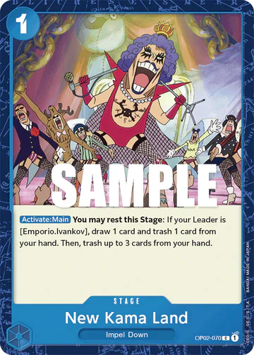 New Kama Land - OP02-070 C - OP02 Paramount War - One Piece Card Game