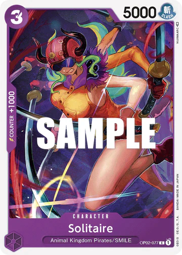 Solitaire - OP02-077 C - OP02 Paramount War - One Piece Card Game